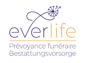 logo everlife purple and yellow